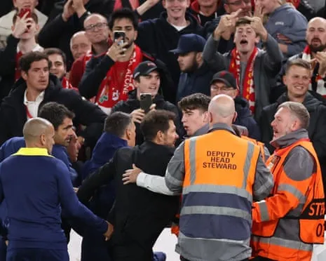 Diego Simeone, Anfield and Some Shouting in the Stadium